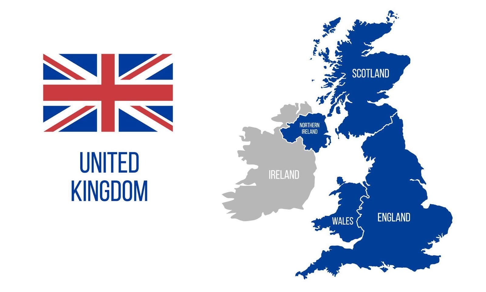 Si noti che il Regno Unito (UK) e la Gran Bretagna, sebbene molto simili, non sono sinonimi in questo contesto legislativo