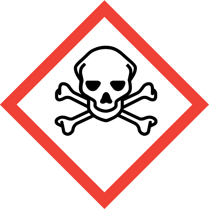 Le etichette di pericolo GHS sono spesso utilizzate per etichettare le merci pericolose immagazzinate per uso industriale, professionale o di consumo.